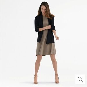 MM Lafleur Black Stanton Ribbed Cardigan